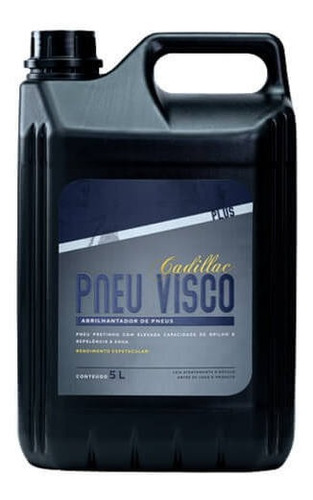 Brilha Pneu Visco Pretinho 5lt - Cadillac