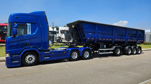 Scania R540 6x4 Bug Leve Retarder Ano 21 + 4 Eixo Caçamba