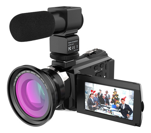 Videocámara Digital Andoer 4k 1080p 48mp Wifi