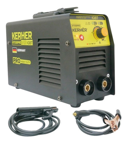 Imagen 2 de 4 de Soldadora inverter Kerhër KTI120PRO 110V/220V