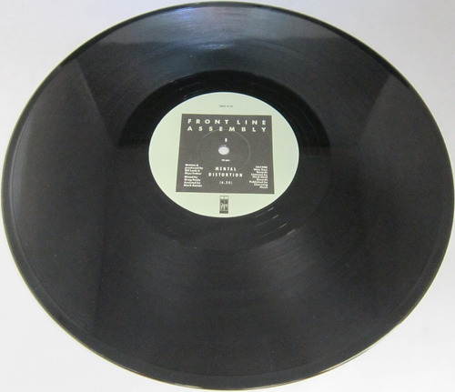 Front Line Assembly - Iceolate Single Importado Usa Lp (Usado)