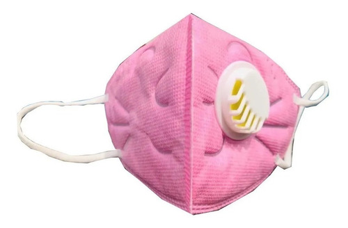 Imagen 2 de 3 de Cubrebocas Infantil Kn95 Válvula Ajustable 5 Capas 3d 1 Pcs