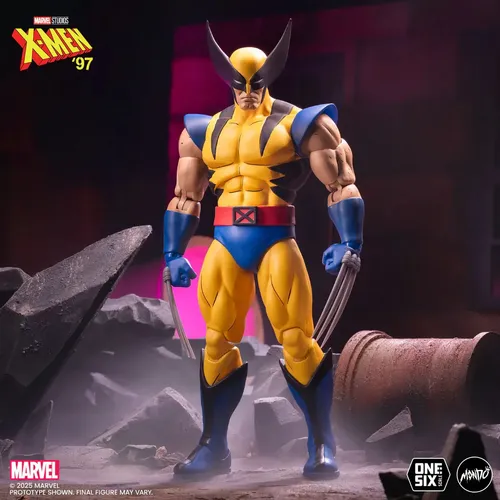 Boneco Magneto Xmen Mondo Wolverine Figure 1/6 Xmen 97 Logan