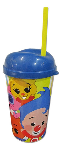 Vaso Pitillo Plim Plim X12 Sorpresa  Regalo Fiesta Piñata