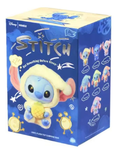 Stitch Labubu Miniso Sorpresa Stitch Eat Something Before