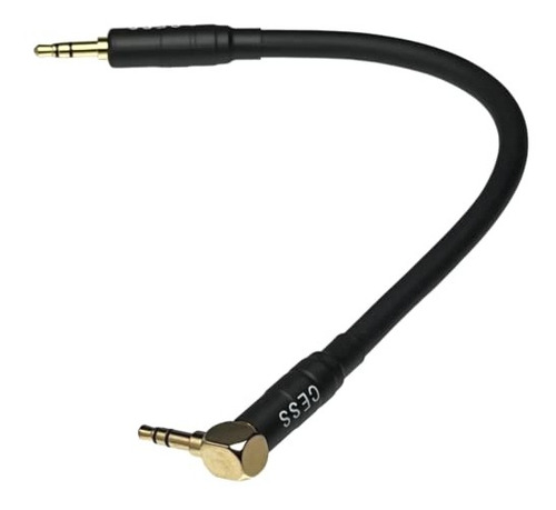 Audio Estéreo Auxiliar Corto Cess072 De Ángulo Recto A Recto