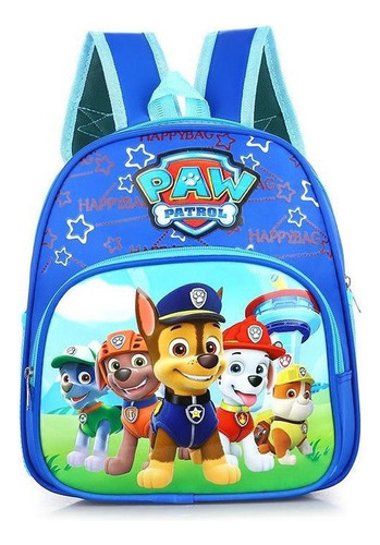 Mochila Escolar De Dibujos Animados De La Patrulla Canina Pa