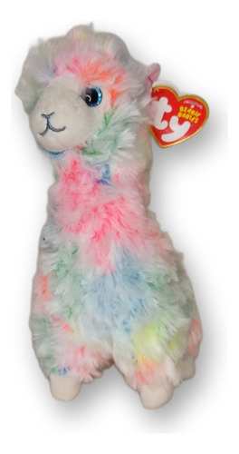 Ty Ojitos Brillantes Llama Beanie Boo's Lola (21 Cm)