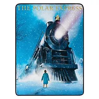 The Polar Express Christmas Train Engine Wonder Fleece ...