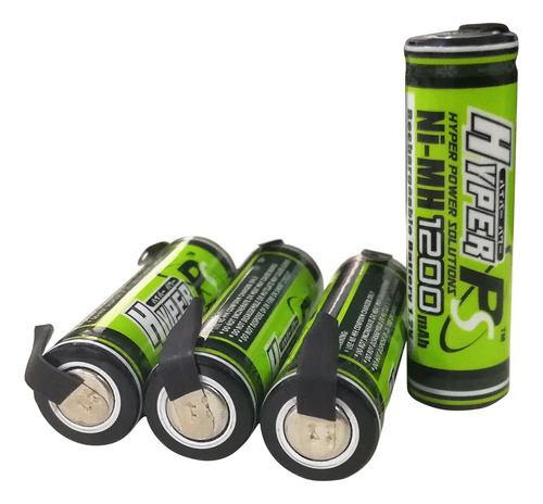 Hyperps 1.2 v Aa 1200 mah Ni-mh Bateria Recargable Para Disp