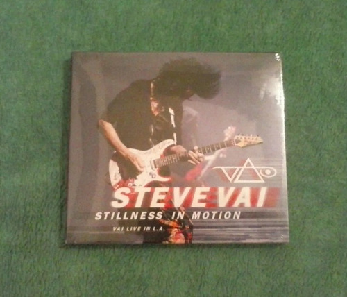 Cd Doble Steve Vai-stillness In Motion.petruci.yngwie.teli 