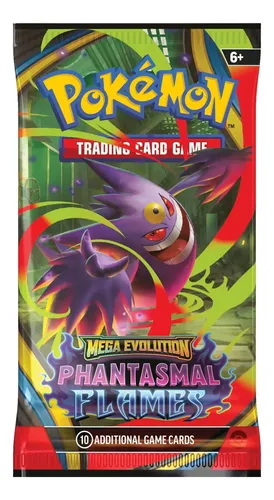 Cartas Colecionáveis Xkm Pokémon Phantasmal Flames Booster