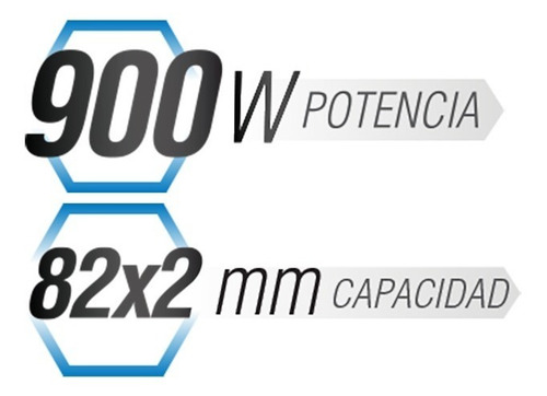 Imagen 3 de 4 de Cepillo Electrico Rebajadora Garlopa 900w 82mm Thunderplus