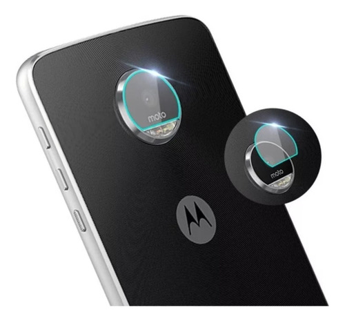 Protector Vidrio Camara Trasera Moto E4 / E4 Plus