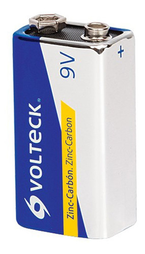 Batería 9 Volts Volteck  Zi-9v X Blister De 1 Unidad