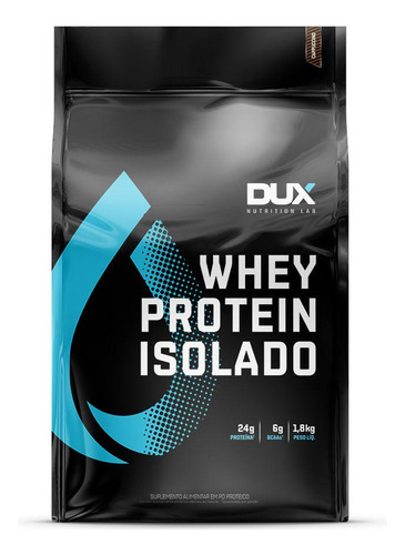 Whey Protein Isolado - Dux Nutrition 1,8 Kg Sabor Cappuccino