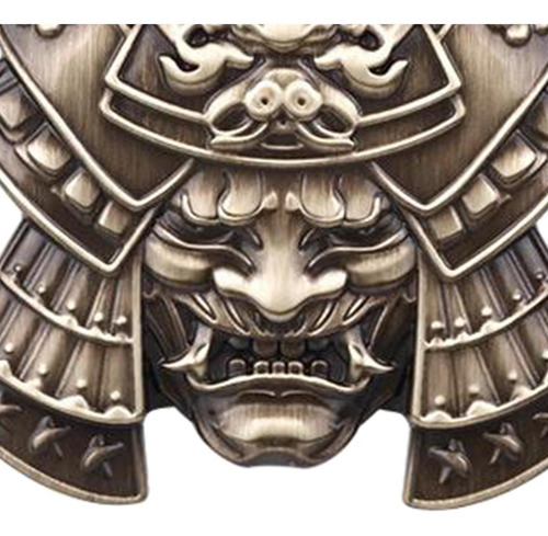 3 Samurai Metal Car Sticker Japonés Samurai Decal Devil