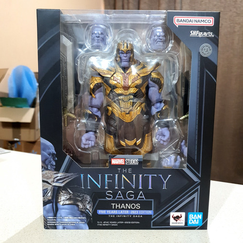 Bandai S.h. Figuarts Thanos Avengers Endgame Five Years 2023