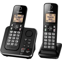 Comprar Teléfonos Panasonic (3) Inalámbricos Id De Llamadas Negro