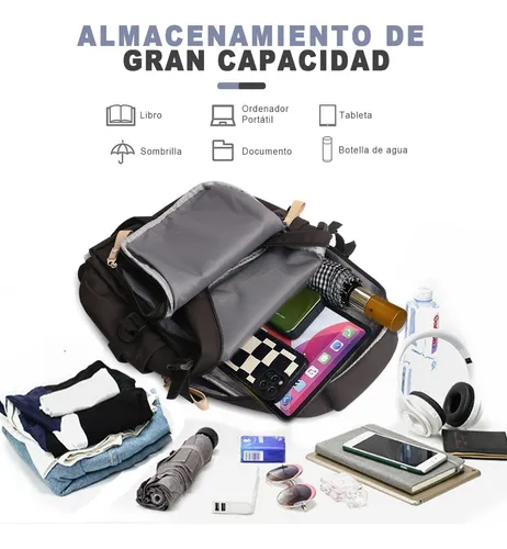 Capacidad mochila escolar hotsell