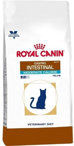 Imagen 1 de 1 de Alimento Royal Canin Veterinary Diet Feline Gastrointestinal Moderate Calorie (GIM 35) para gato adulto en bolsa de 2 kg