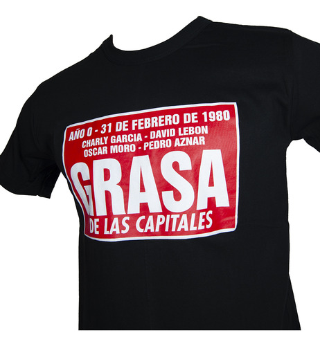 Seru Giran La Grasa De Las Capitales Remera Talle Grande
