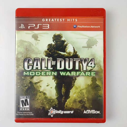 Call Of Duty Modern Warfare 4 Sony Playstation 3 Ps3