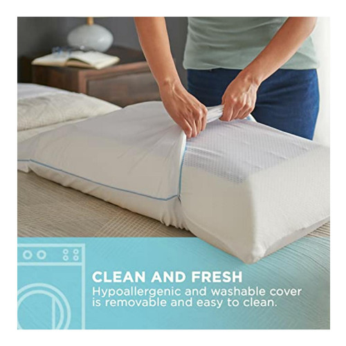 Tempur-pedic Tempur-cloud Breeze Dual Queen Size Pillow,