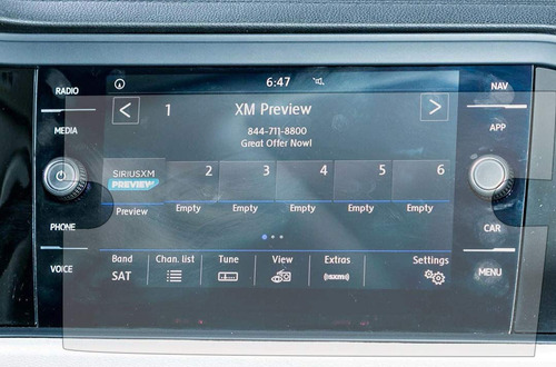 Protector Pantalla Juego 2 Para Volkswagen Tiguan Alta 2018