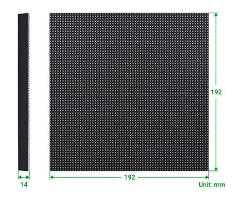 Panel De Matriz Led Rgb A Todo Color Para Raspberry Pi Y Ard