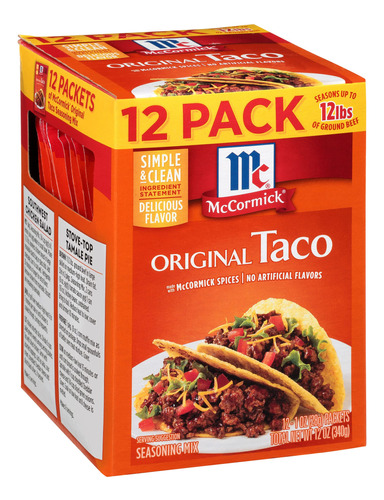 Mccormick Original - Mezcla De Condimentos Para Taco