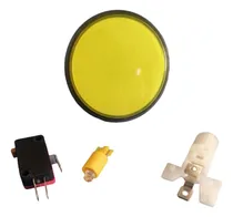 Comprar 10 Botón Plano Luminoso 60 Mm Arcade Maquinas Agua Vending