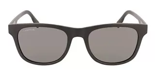 Lacoste Ls Lentes De Sol Rectangulares Color Negro Mate Tal