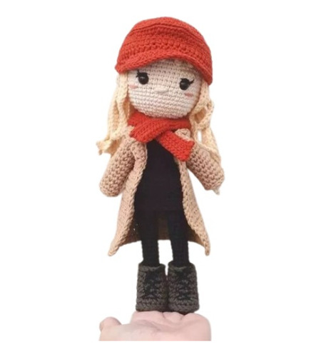 Muñeca Taylor Swift   Red   Amigurumi Tejida - Pipelino