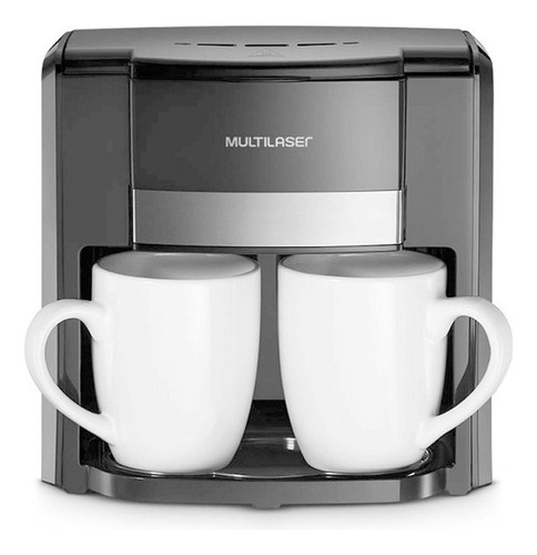 Cafetera Multilaser Gourmet BE015 semi automática negra de filtro 220V
