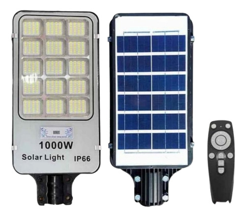 Reflector Solar Con Panel Incorporado 1000w Sensor