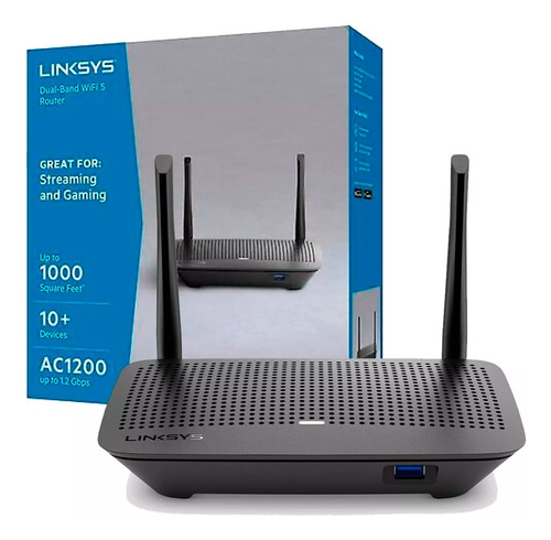Router Wifi Linksys Ea6350-4b Ac1200 Dual Band Somos Tienda