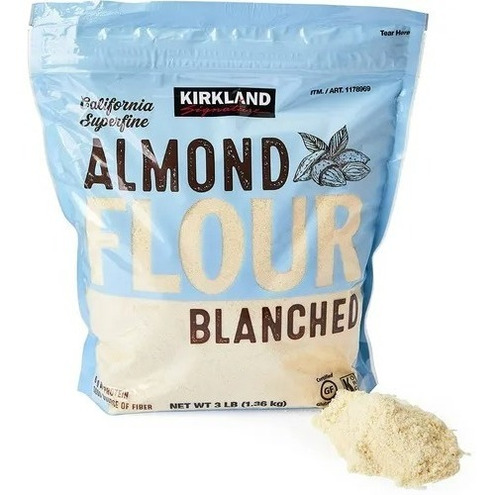 Harina De Almendra Blanqueada Kirkland Signature De 1.361 Kg