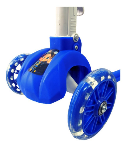 Patinete plegable Radical 03 con ruedas de hasta 50 kg Top Blue Vip