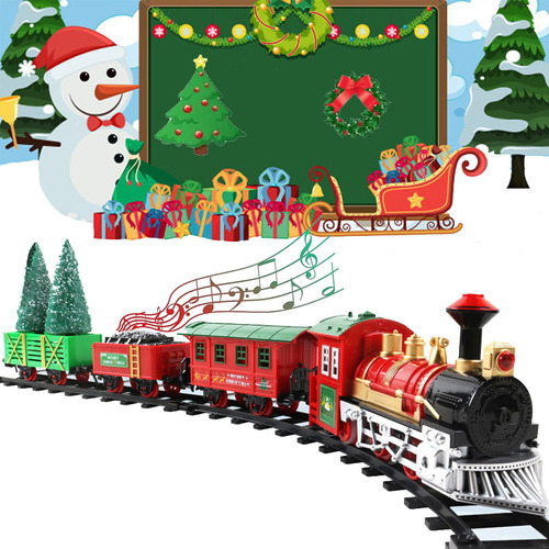 Vagón Eléctrico Del Tren De Navidad