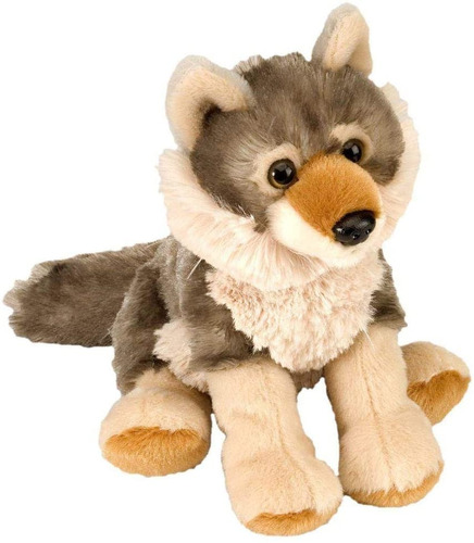 Peluche Lobo Gris Mexicano Mini Cuddlekins Wild Republic 