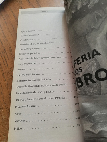 Programa De Actividades Culturales (Usado)
