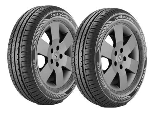 Kit 02 Pneu 165/70r14 85t Contiecocontact 3 March Kwid Ká !!