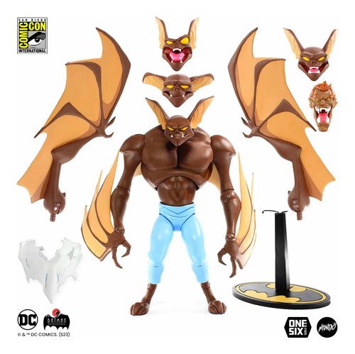 Man Bat 1/6 Dc Batman Animated Series Sdcc 2023 Exclusive