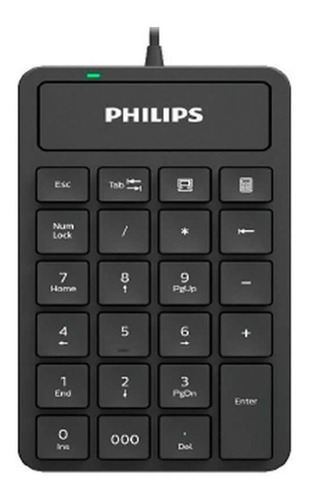 Imagen 1 de 9 de Teclado Numerico Philips K106 Keypad Usb Pc Notebook