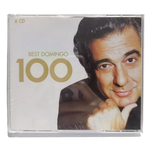 Placido Domingo Best Domingo 100 6cd Nuevo Eu Musicovinyl