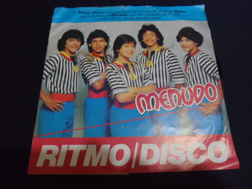 Disco Vinil Menudo Promo Ritmo Disco
