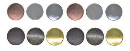 comprar 5 X 12x Broches Broches Pin Disco Base Disco 25mm Para