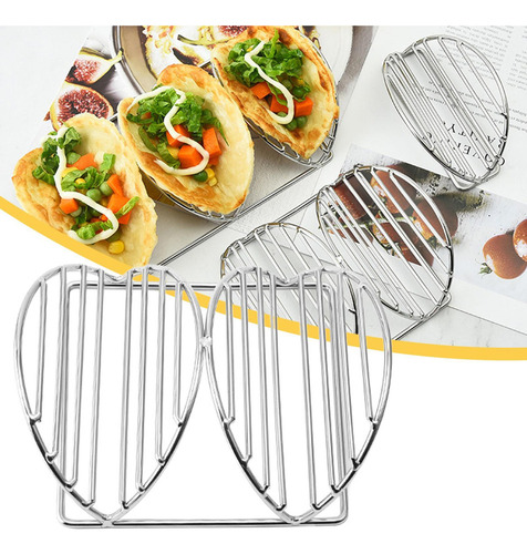 Prateleira De Rolo De Pizza Mexicana De Aço Inoxidável Taco