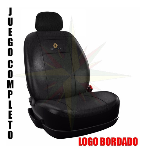 Funda Cubre Asiento Cuero Renault Megane 2 ( Juego Completo )